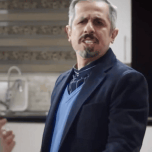 بازسازی صحنه معروف سریال «عاشقانه»